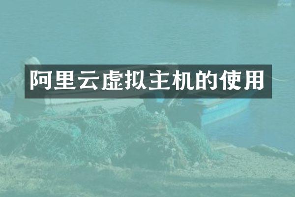 阿里云虚拟主机的使用