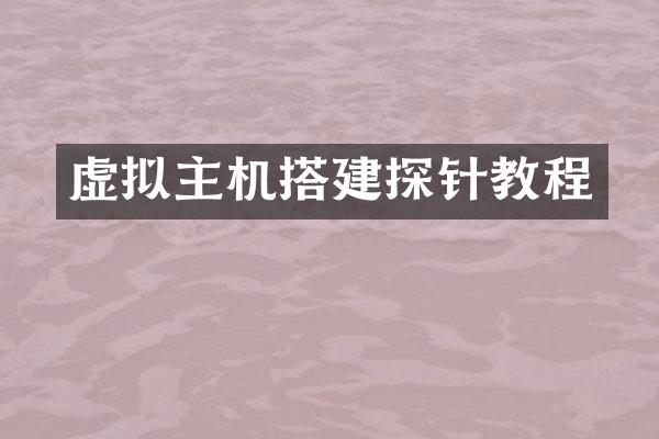 虚拟主机搭建探针教程