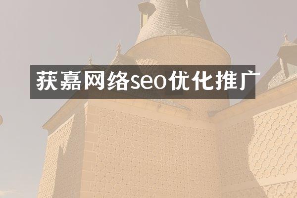 获嘉网络seo优化推广