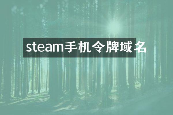 steam手机令牌域名