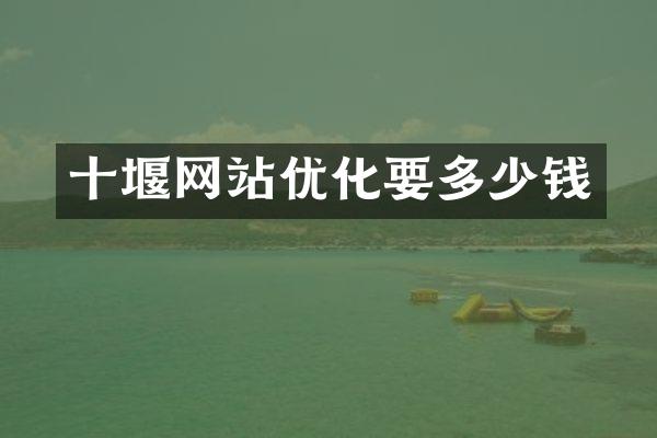 十堰网站优化要多少钱