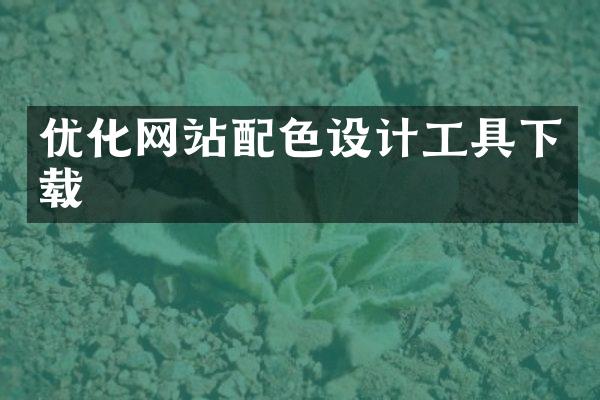 优化网站配色设计工具下载