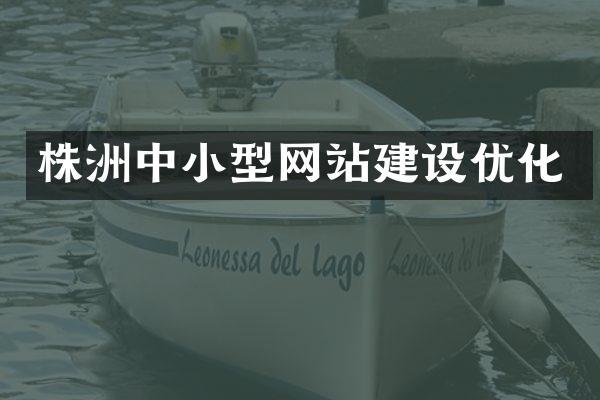 株洲中小型网站建设优化