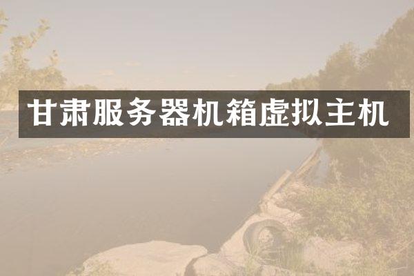 甘肃服务器机箱虚拟主机