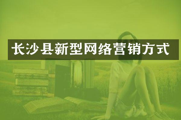 长沙县新型网络营销方式