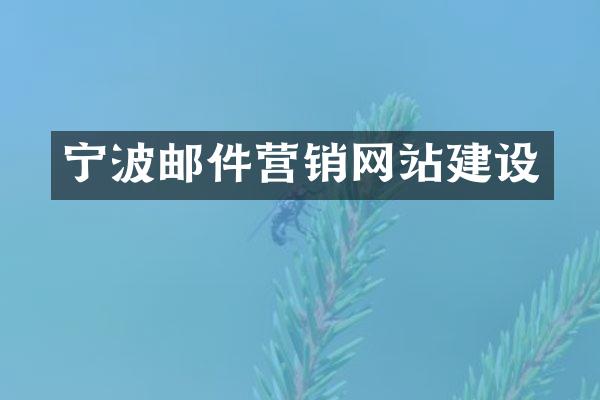 宁波邮件营销网站建设