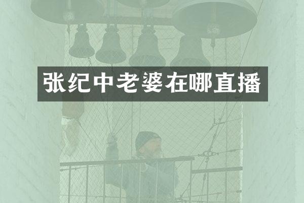 张纪中老婆在哪直播