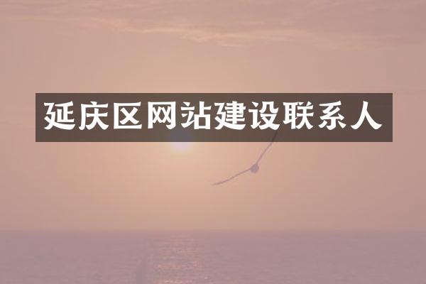 延庆区网站建设联系人