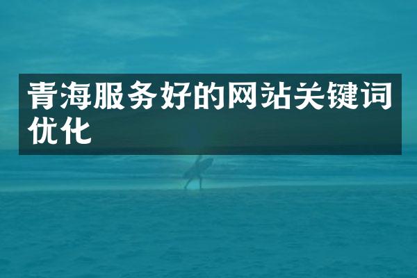 青海服务好的网站关键词优化