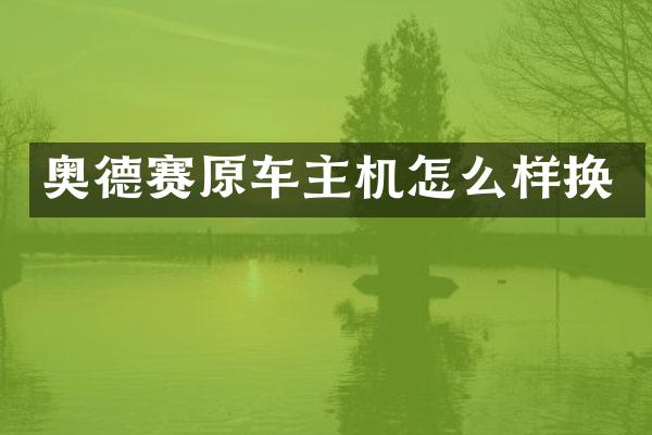 奥德赛原车主机怎么样换
