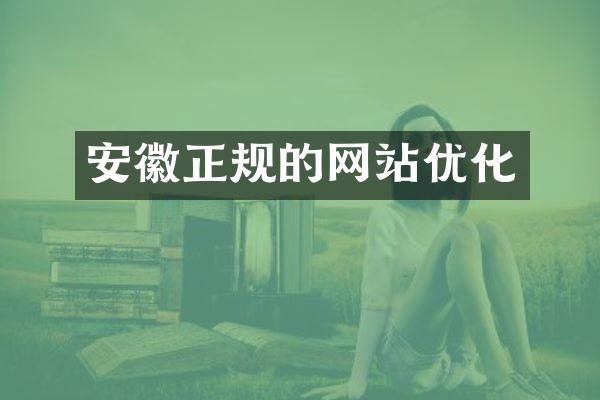 安徽正规的网站优化