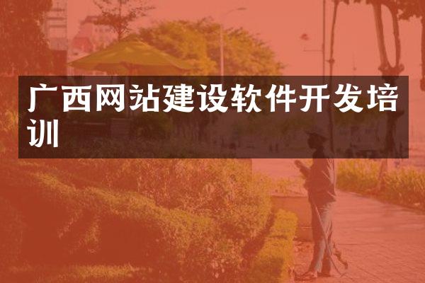 广西网站建设软件开发培训