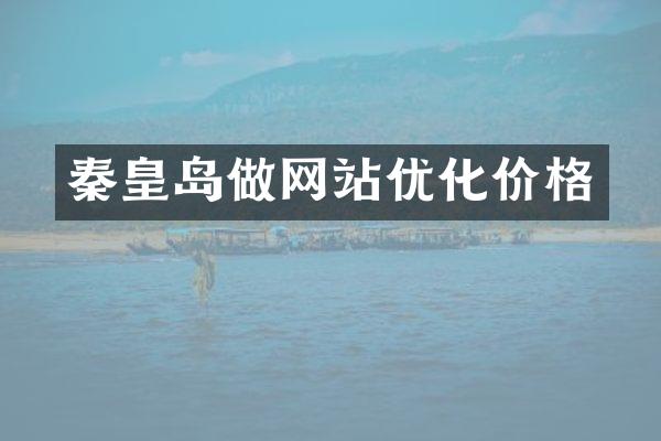 秦皇岛做网站优化价格
