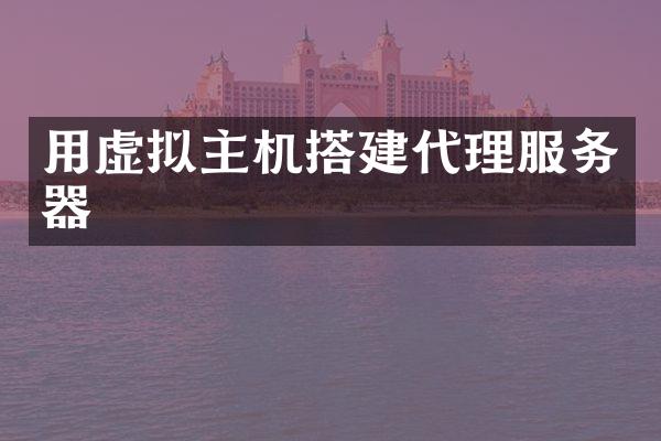 用虚拟主机搭建代理服务器