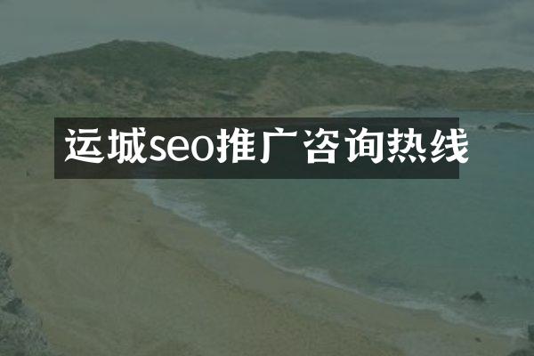 运城seo推广咨询热线