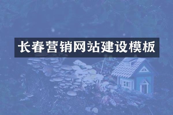 长春营销网站建设模板