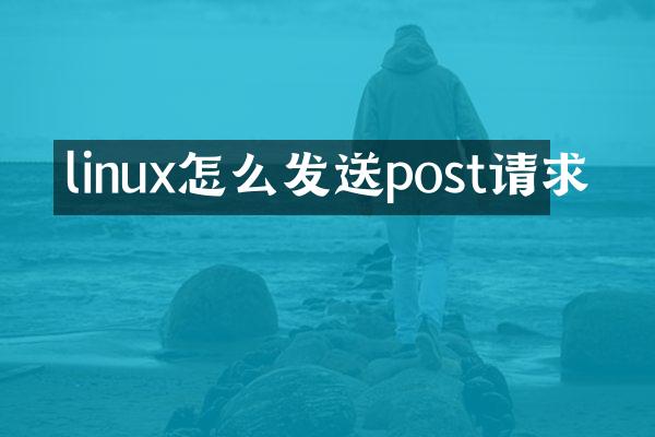 linux怎么发送post请求