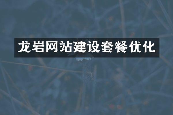 龙岩网站建设套餐优化