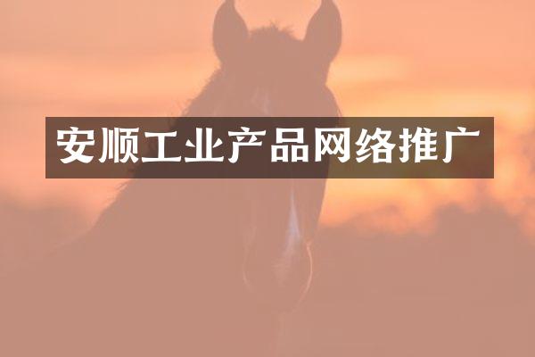 安顺工业产品网络推广