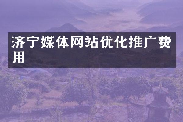 济宁媒体网站优化推广费用
