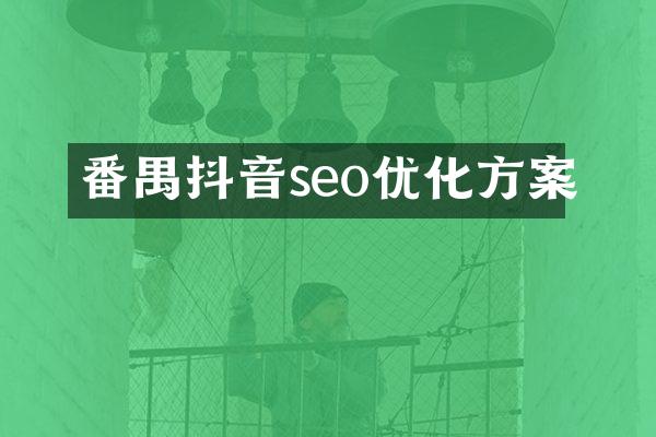 番禺抖音seo优化方案