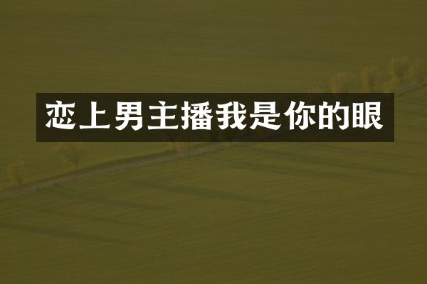 恋上男主播我是你的眼