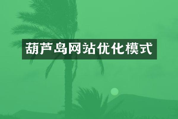 葫芦岛网站优化模式