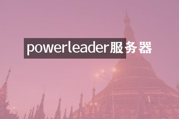 powerleader服务器