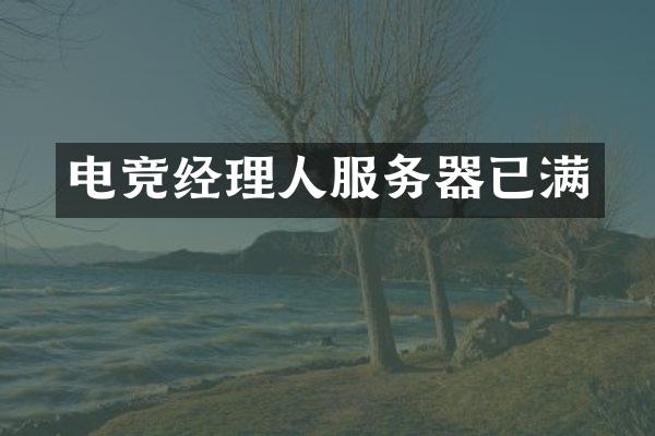 电竞经理人服务器已满