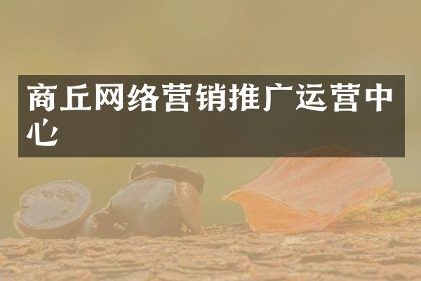 商丘网络营销推广运营中心