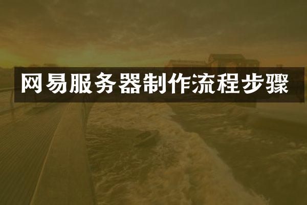 网易服务器制作流程步骤