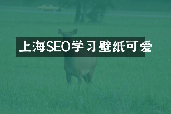 上海SEO学习壁纸可爱