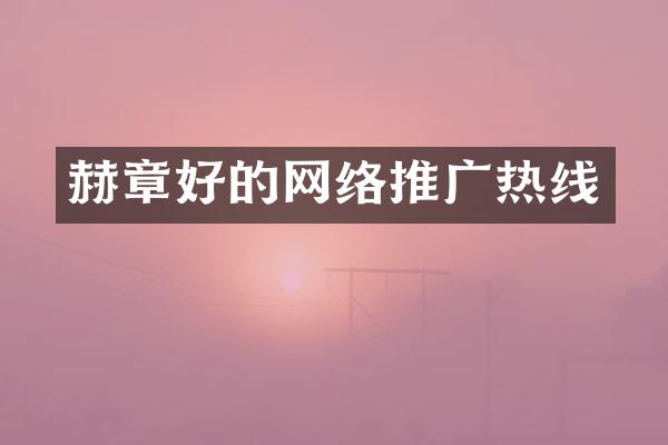 赫章好的网络推广热线