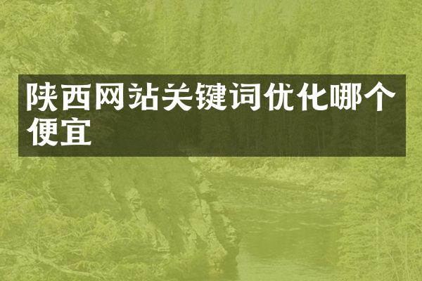 陕西网站关键词优化哪个便宜