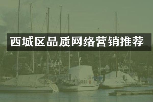 西城区品质网络营销推荐