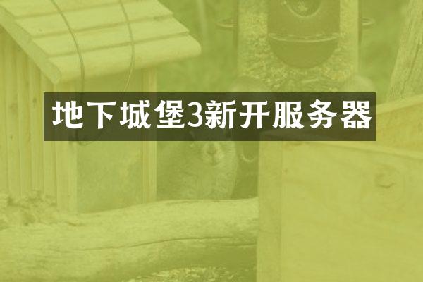 地下城堡3新开服务器