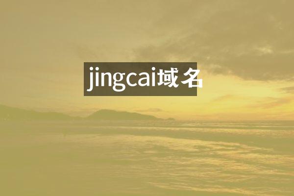 jingcai域名
