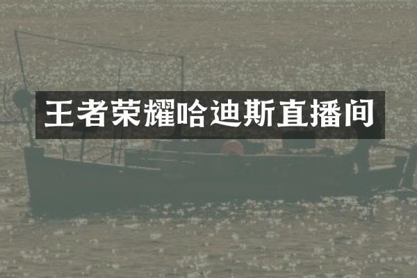 王者荣耀哈迪斯直播间