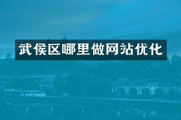 武侯区哪里做网站优化