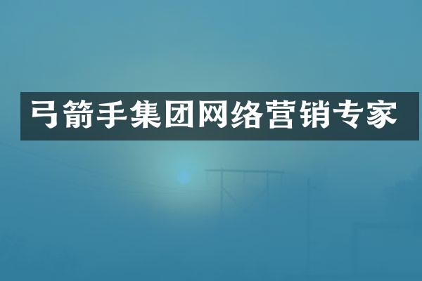 弓箭手集团网络营销专家