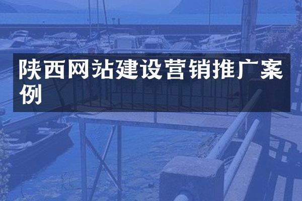 陕西网站建设营销推广案例