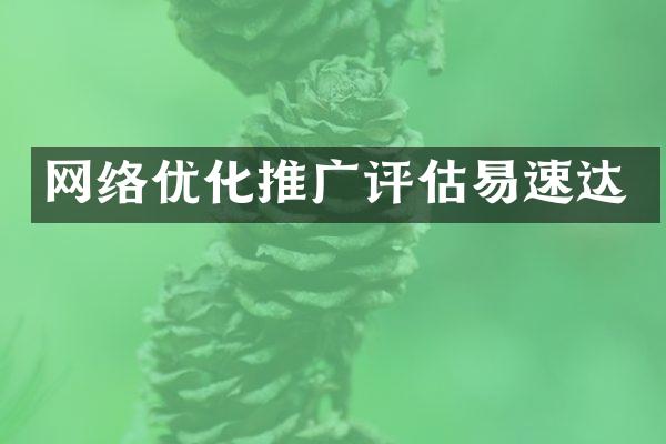 网络优化推广评估易速达
