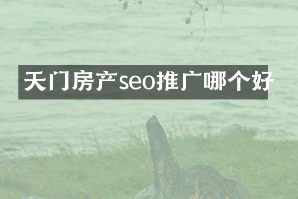 天门房产seo推广哪个好