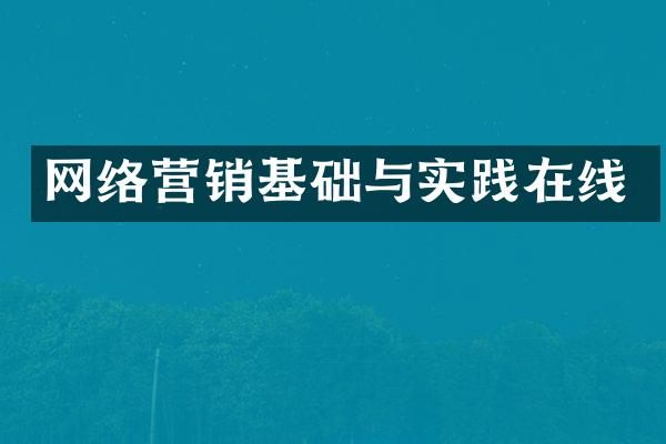 网络营销基础与实践在线
