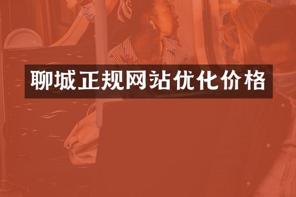 聊城正规网站优化价格