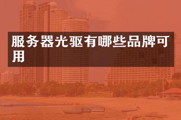 服务器光驱有哪些品牌可用