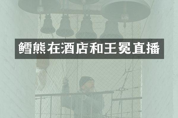 鳕熊在酒店和王冕直播