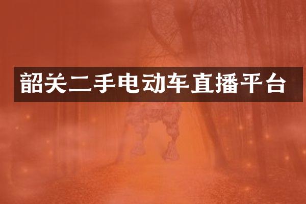 韶关二手电动车直播平台