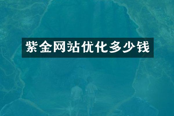 紫金网站优化多少钱