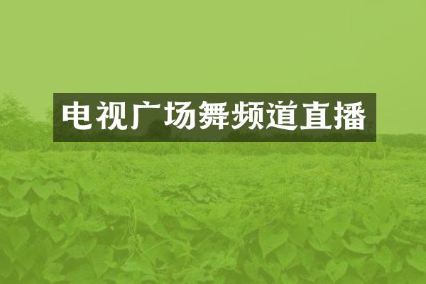 电视广场舞频道直播